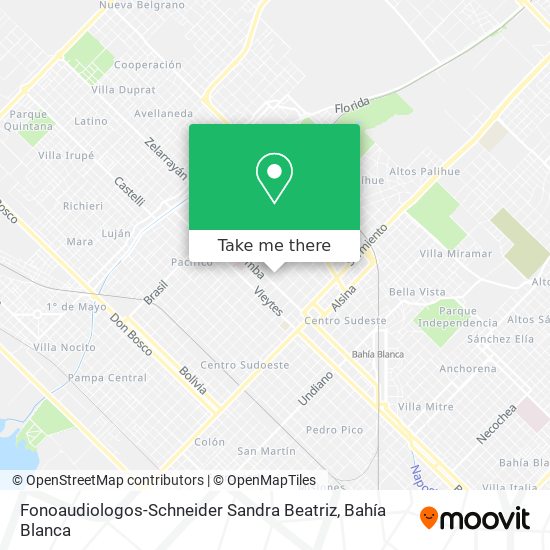 Fonoaudiologos-Schneider Sandra Beatriz map