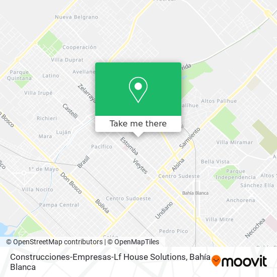 Construcciones-Empresas-Lf House Solutions map