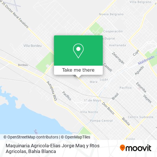 Maquinaria Agricola-Elias Jorge Maq y Rtos Agricolas map