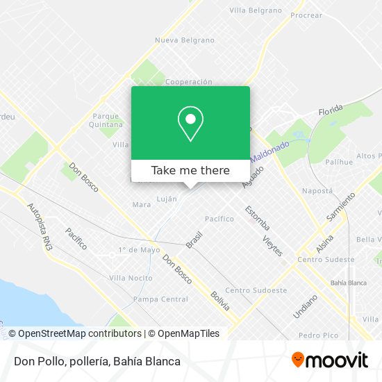 Don Pollo, pollería map