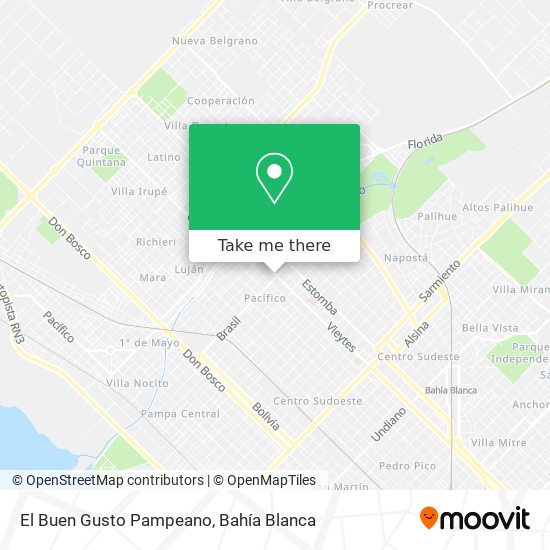 El Buen Gusto Pampeano map