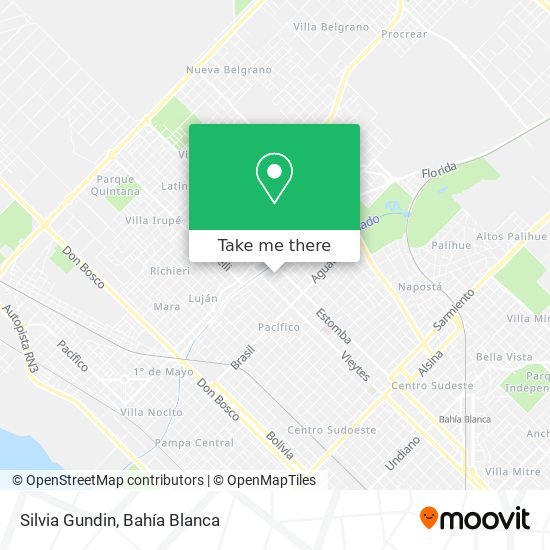 Silvia Gundin map