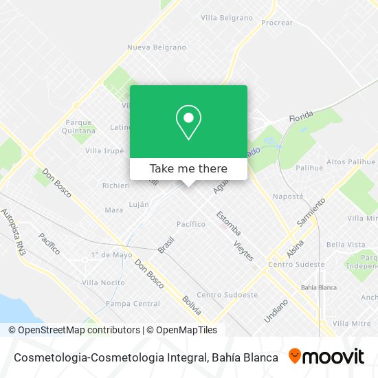 Cosmetologia-Cosmetologia Integral map
