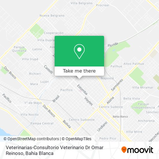 Veterinarias-Consultorio Veterinario Dr Omar Reinoso map