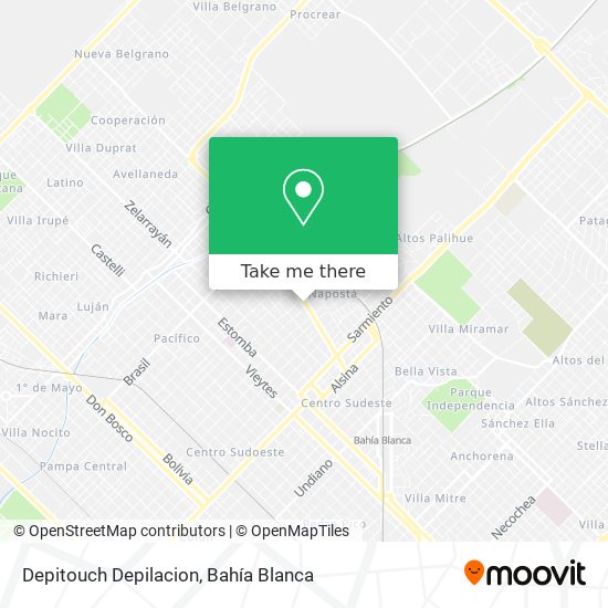 Depitouch Depilacion map