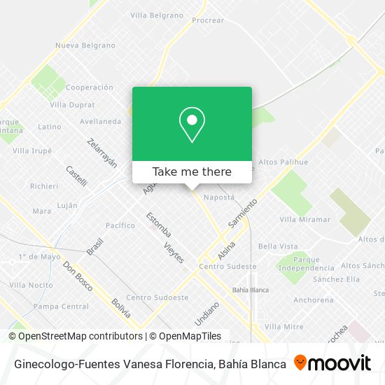 Mapa de Ginecologo-Fuentes Vanesa Florencia