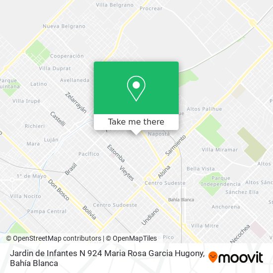 Jardin de Infantes N 924 Maria Rosa Garcia Hugony map