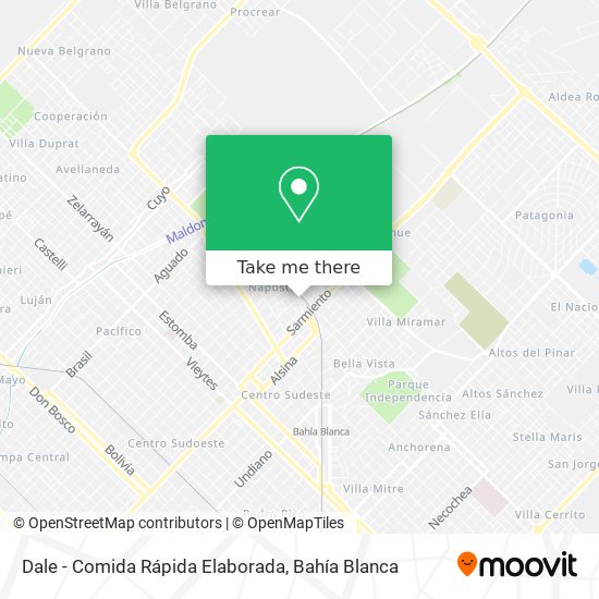 Mapa de Dale - Comida Rápida Elaborada