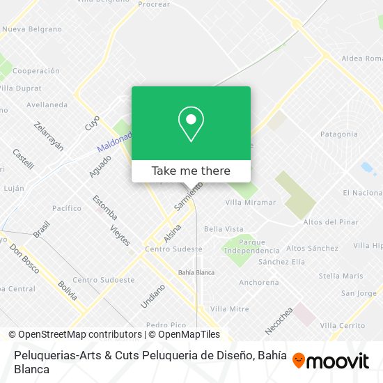 Mapa de Peluquerias-Arts & Cuts Peluqueria de Diseño