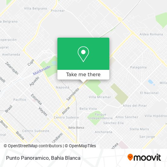 Mapa de Punto Panoramico