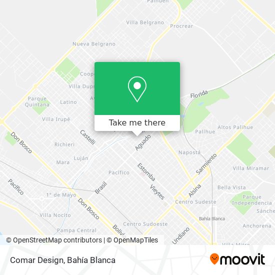 Mapa de Comar Design