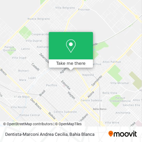 Mapa de Dentista-Marconi Andrea Cecilia