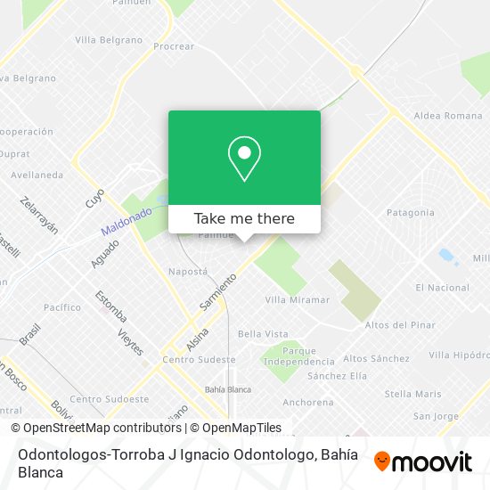 Odontologos-Torroba J Ignacio Odontologo map