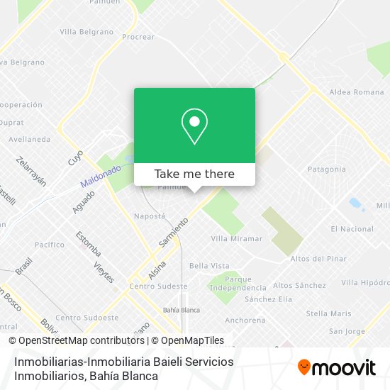 Mapa de Inmobiliarias-Inmobiliaria Baieli Servicios Inmobiliarios