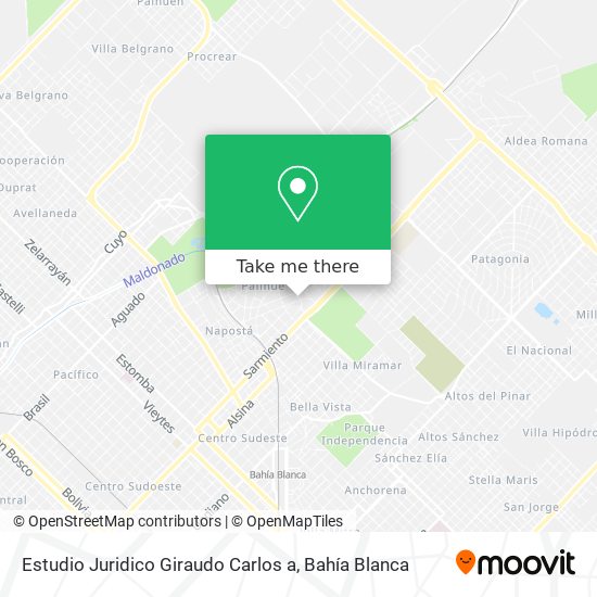 Mapa de Estudio Juridico Giraudo Carlos a
