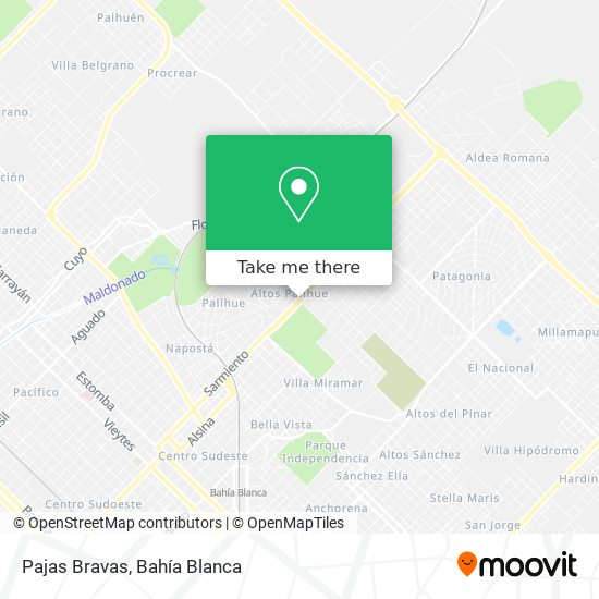 Mapa de Pajas Bravas