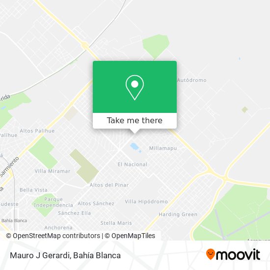 Mapa de Mauro J Gerardi