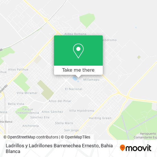 Mapa de Ladrillos y Ladrillones Barrenechea Ernesto