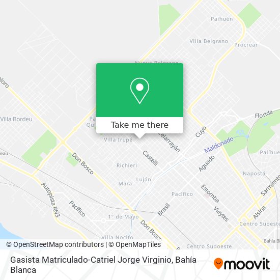 Gasista Matriculado-Catriel Jorge Virginio map