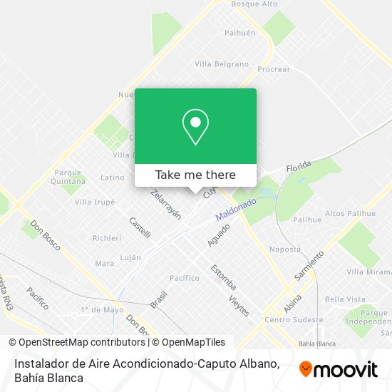 Instalador de Aire Acondicionado-Caputo Albano map