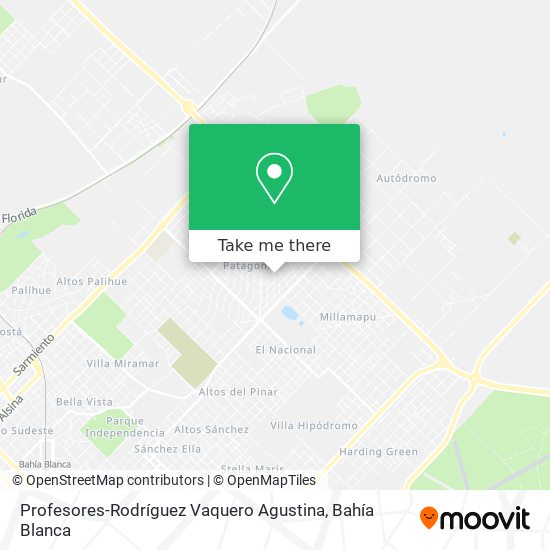 Profesores-Rodríguez Vaquero Agustina map