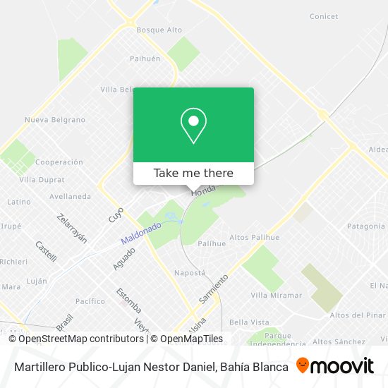 Mapa de Martillero Publico-Lujan Nestor Daniel