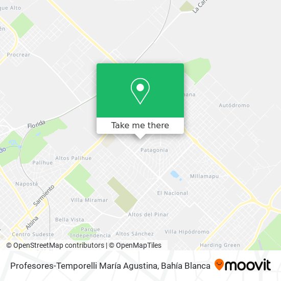 Profesores-Temporelli María Agustina map