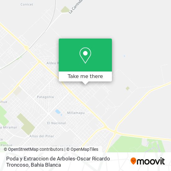 Poda y Extraccion de Arboles-Oscar Ricardo Troncoso map