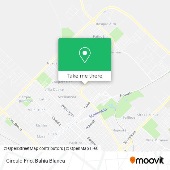 Circulo Frio map