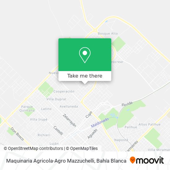 Mapa de Maquinaria Agricola-Agro Mazzuchelli