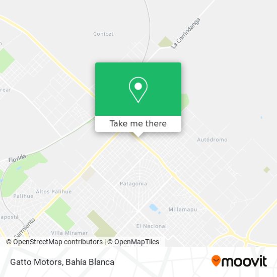 Gatto Motors map