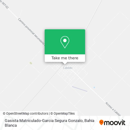Gasista Matriculado-Garcia Segura Gonzalo map