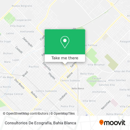 Mapa de Consultorios De Ecografía