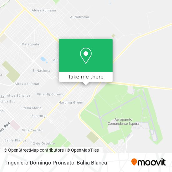 Ingeniero Domingo Pronsato map