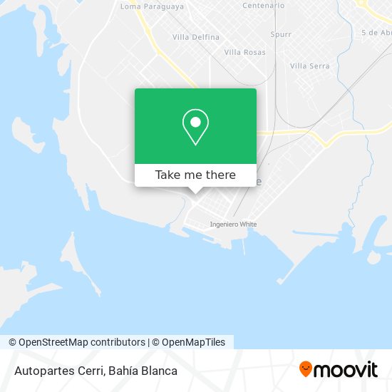 Mapa de Autopartes Cerri