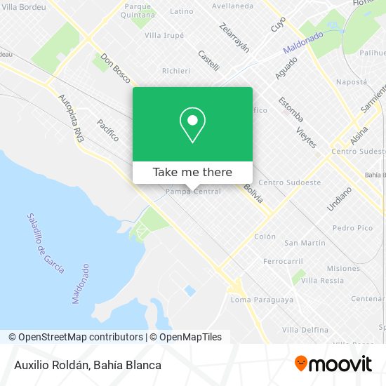 Mapa de Auxilio Roldán