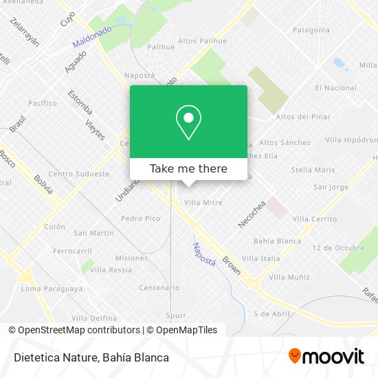 Dietetica Nature map
