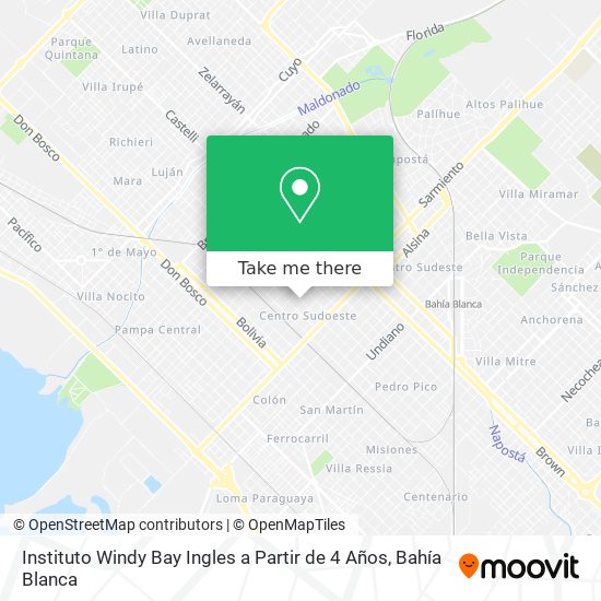 Instituto Windy Bay Ingles a Partir de 4 Años map
