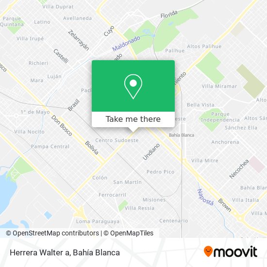 Herrera Walter a map