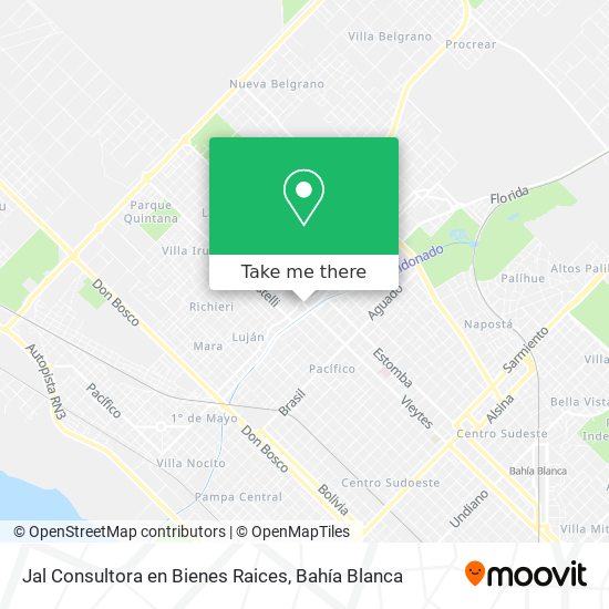 Jal Consultora en Bienes Raices map