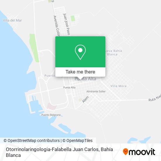 Mapa de Otorrinolaringologia-Falabella Juan Carlos