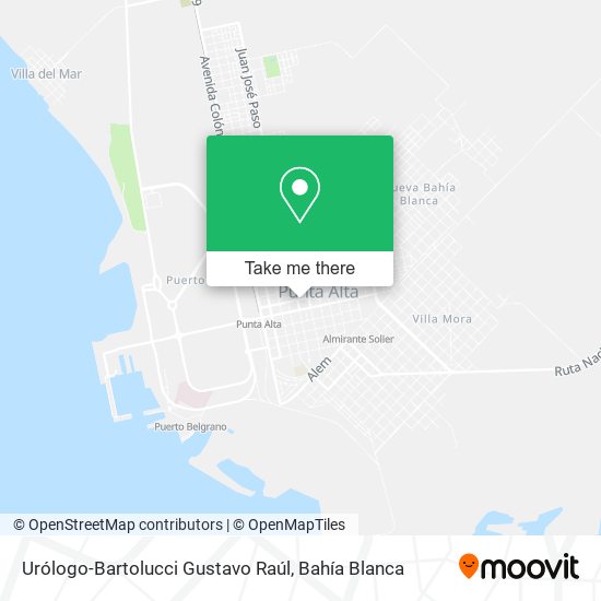 Urólogo-Bartolucci Gustavo Raúl map
