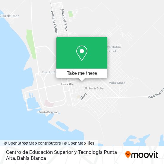 Centro de Educación Superior y Tecnología Punta Alta map