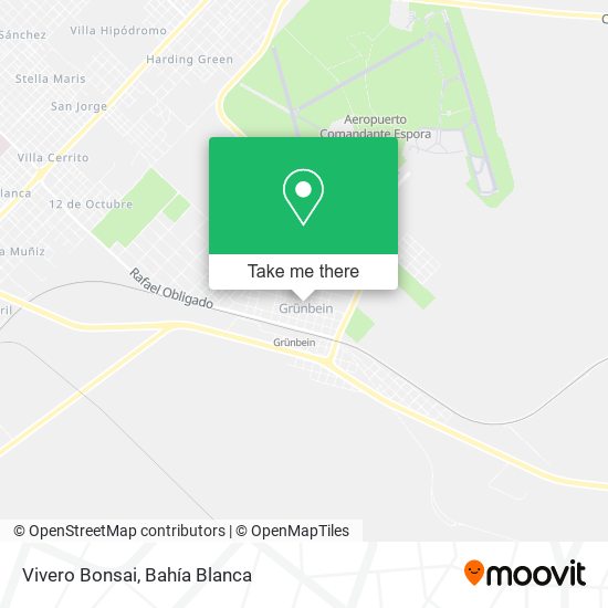 Vivero Bonsai map