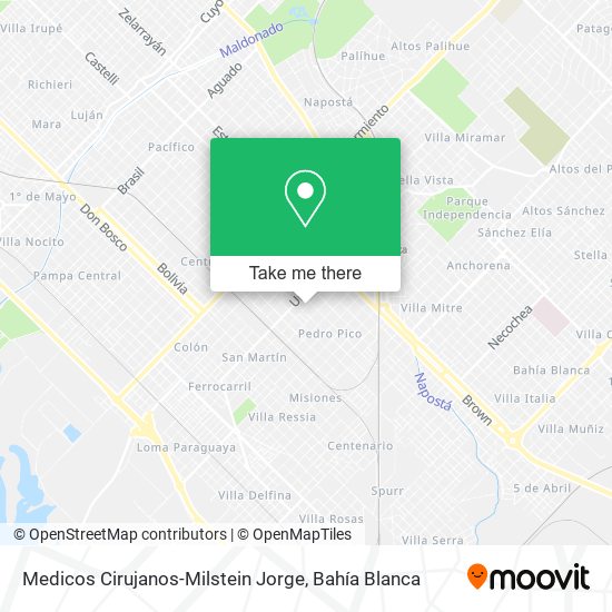 Medicos Cirujanos-Milstein Jorge map