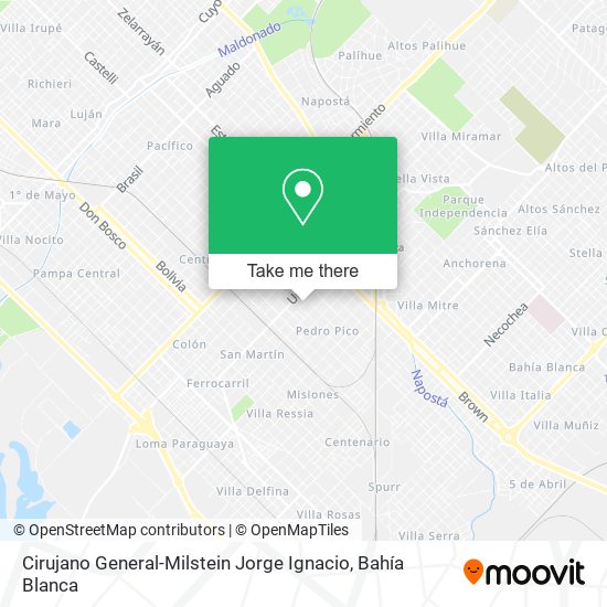 Mapa de Cirujano General-Milstein Jorge Ignacio