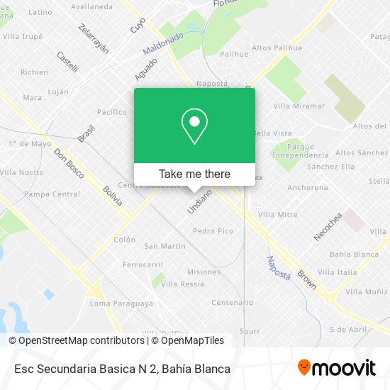 Mapa de Esc Secundaria Basica N 2