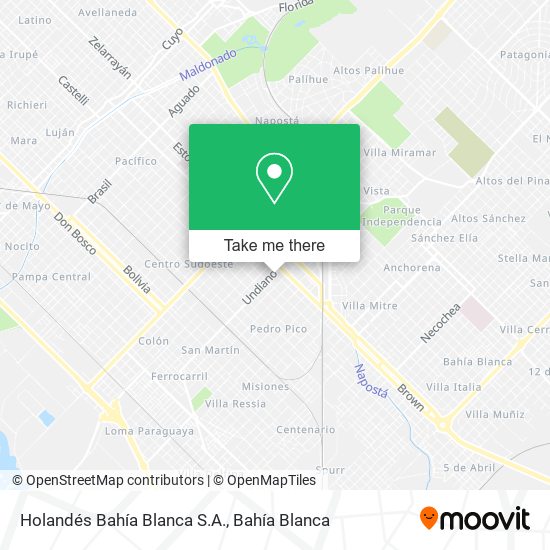 Holandés Bahía Blanca S.A. map