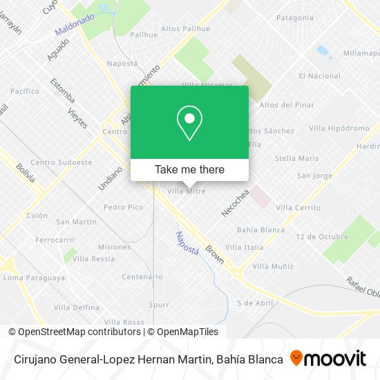 Mapa de Cirujano General-Lopez Hernan Martin