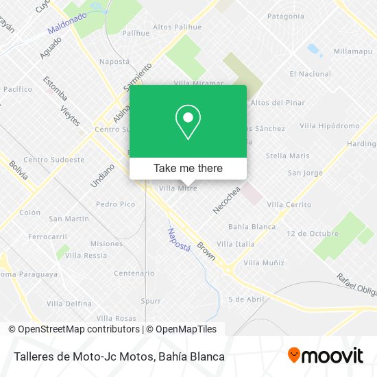 Talleres de Moto-Jc Motos map